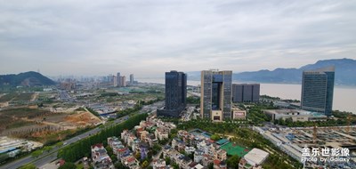 远眺瓯江