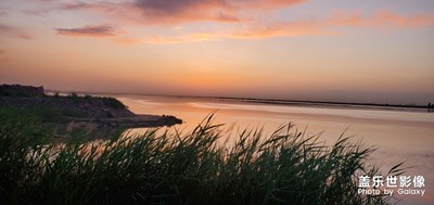 【印象五月】＋夕阳下的黄河