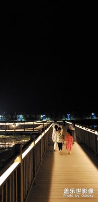 河边公园夜拍