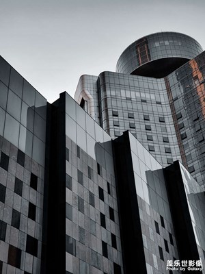 暗黑金的街头建筑