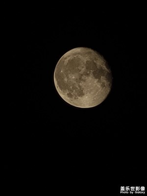昨晚的月亮