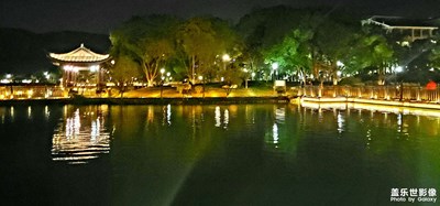 东谷湖夜景