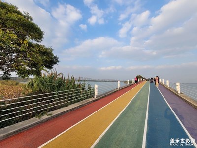 贡湖湾网红步道