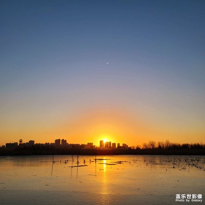 夕阳西下美景