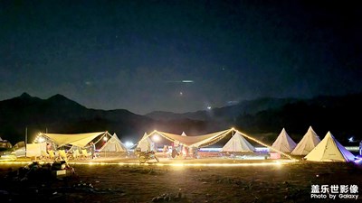 冬日露营，日落、篝火、烟花、日出，excitu！！