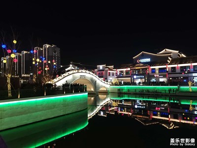 无锡梅里古镇夜景