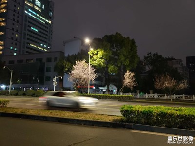 漫步细雨中