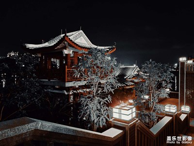 惠州夜景建筑
