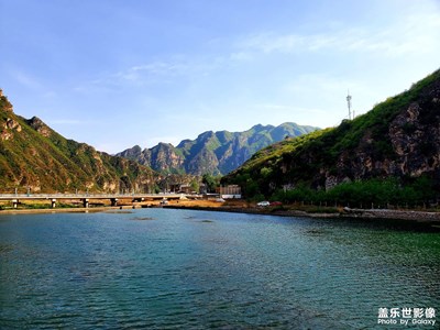 “野三坡”拒马河风光