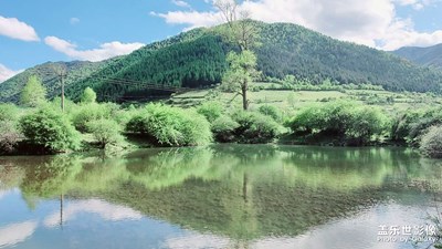 甘肃省卓尼县纳浪乡农家乐风景随拍