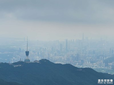 三星拍摄梧桐山风景