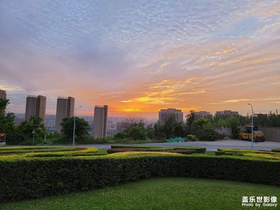 晚霞