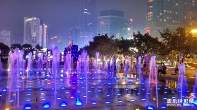 广州璀璨的不是夜空，而是那迷人的灯光！
