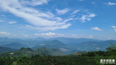 远眺山野