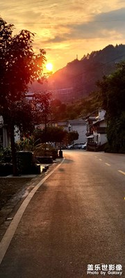 夕阳西下