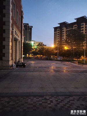 清晨的风景