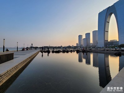 金鸡湖环圈跑，拍拍一不样的秋裤视角