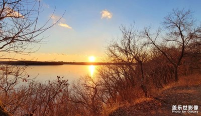 【光影瞬间】+夕阳下的山林