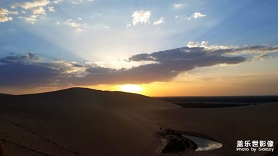 敦煌风景  曾经旅行的痕迹 慢慢发