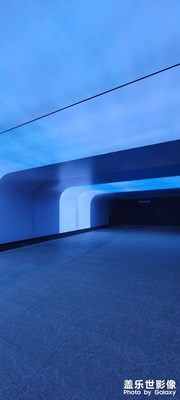 很有感觉的地下通道