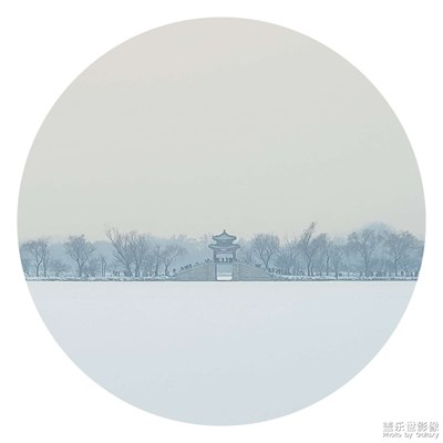 雪后的颐和园，宛如工笔画