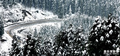 来自南方人的新年第一场雪