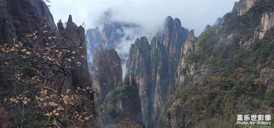 雨中黄山