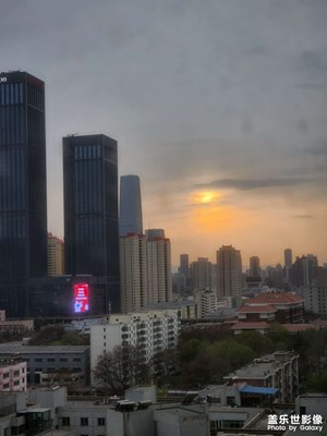 夕阳西下