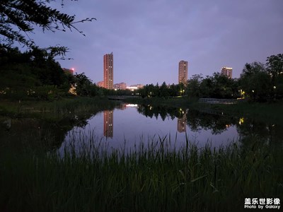 小区夜色美