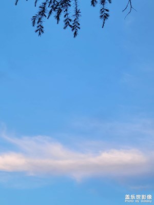 晚霞与清晨