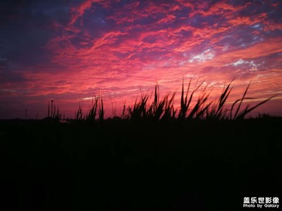 夕阳美如画