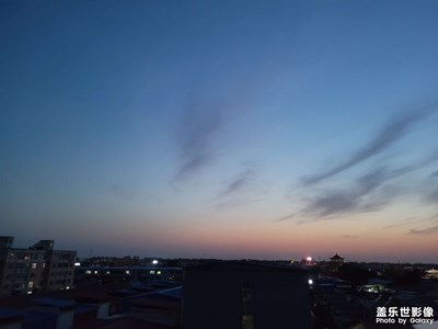 日落 晚霞