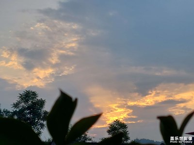 雨后夕阳
