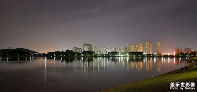 汉江夏日的夜晚