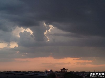 夏天的雷阵雨预警