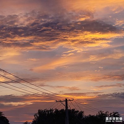 【云卷云舒】夕阳西下