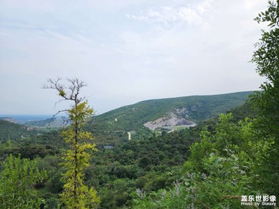 河北廊坊海拔最高山观景