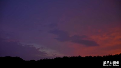 今日晚霞