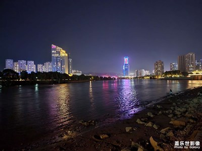 黄河夜景