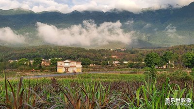 雨后乡村