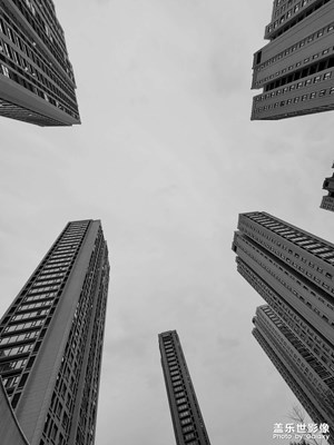 傍晚的色彩斑斓