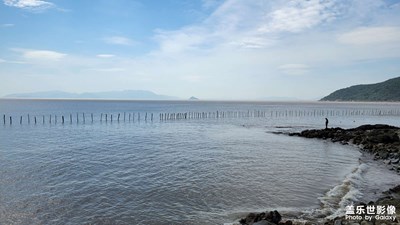 珠海机场旁的海边