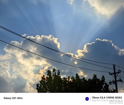 今天的天气格外好