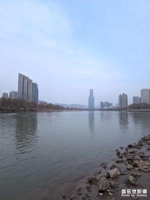 冬天的黄河之滨