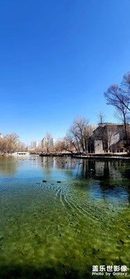 青海西宁麒麟湾景色