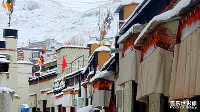 【心途西藏·雪中的日喀则】