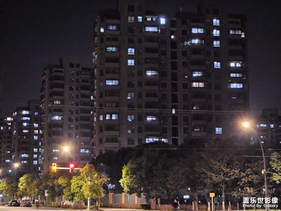 【美丽夜景】小镇夜晚