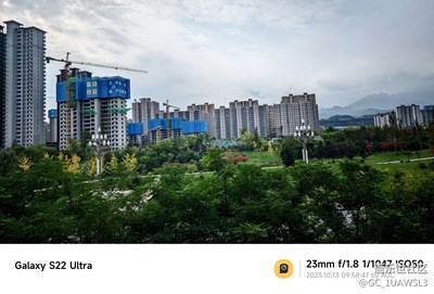 雨后早晨窗外的风景，多提意见
