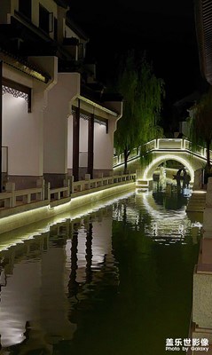 【精彩瞬间】红河水乡夜色