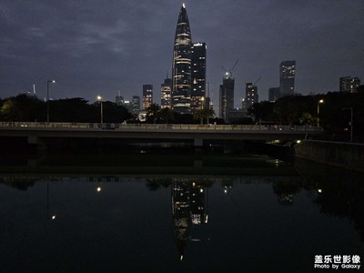 夜幕下的城市